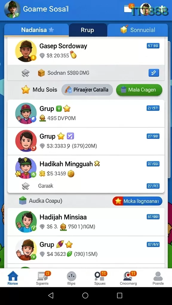 Cuplikan layar ORI33 — pengaturan akun